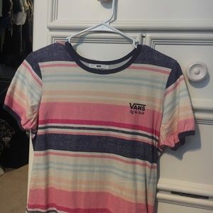 Vans Striped T-Shirt Dress